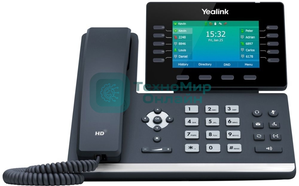Телефон VOIP SIP-T54W YEALINK