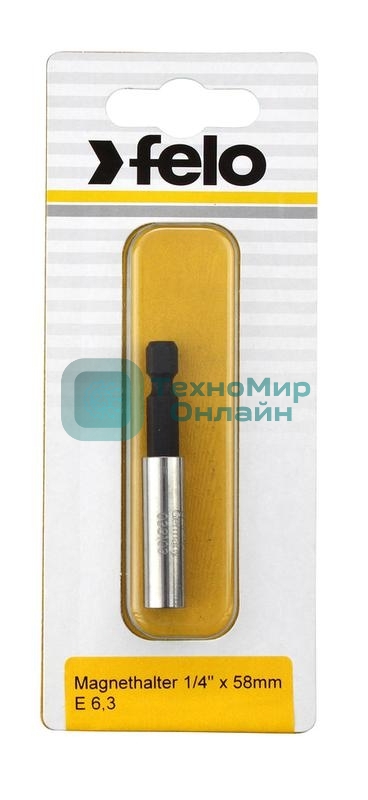 Держатель магнитный для бит 1/4дюйм 58мм Felo 03810396