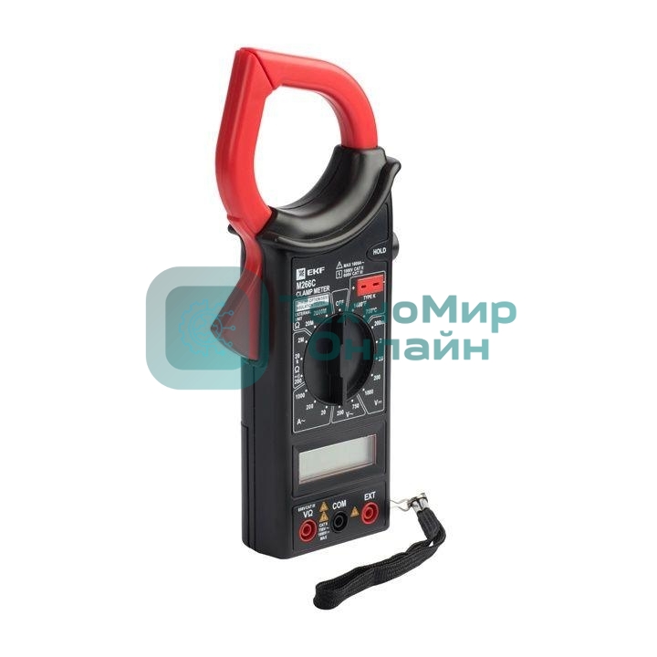 Токовые клещи EKF In-180702-pc266C цифровые M266C EKF Expert