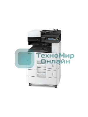 МФУ лазерное Kyocera Ecosys M4125idn (1102P23NL0), A3, ч/б, печ. до 25 стр/мин. (А4) до 12 стр/мин. (А3), скан. до 50 стр/мин., 1200 x 1200 dpi (печать) 600x600dpi (скан.), USB, RJ-45, NFC, Air Print, Mopria