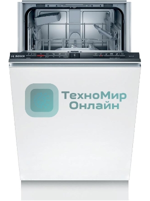 Встраиваемая посудомоечная машина Bosch SPV2IKX10E, черный, 44.8 см, 9 компл., 48 дБ, класс A+