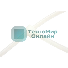 Хомут-стяжка кабельная нейлоновая Rexant 80 x2,5 мм, белая, упаковка 100 шт.