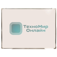 Доска магнитно-маркерная Buro, лак, 90x120 см, алюминиевая рама, лоток для аксессуаров