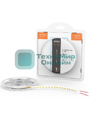 Лента светодиодная Basic 12V 14,4W/m 1400lm/m 3000K IP20 LED 2m 1/100