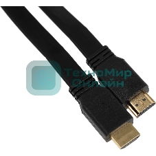 Кабель соединительный аудио-видео Premier 5-815F HDMI (m)/HDMI (m) 3м. черный (5-815F 3.0)