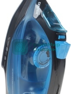 Утюг Centek CT-2351 синий, 2200 Вт, 35 г/мин, 130 г/мин, 300 мл
