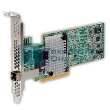 Контроллер LSI MegaRAID SAS9380-4i4e SGL (LSI00439) SAS 12G, (PCI-E 3.0 x8, LP), RAID 0,1,10,5,6, 8port (1*intSFF8643 + 1*extSFF8644),1GB onboard, К