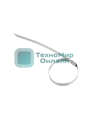 Хомут-стяжка стальной Rexant 400x7,9 мм, упаковка 100 шт.