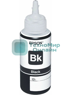 Чернила Epson 673 C13T673198 (аналог C13T67314A) черный 70мл для Epson L800/L810/L850/L1800