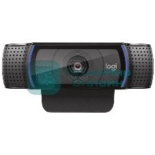Веб-камера Logitech C920e 1920x1080, 30 кадр/с, USB Type-A, микрофон (2 шт, шумоподавление), автоматическая фокусировка, автоосвещение, шторка приватности, универсальное крепление