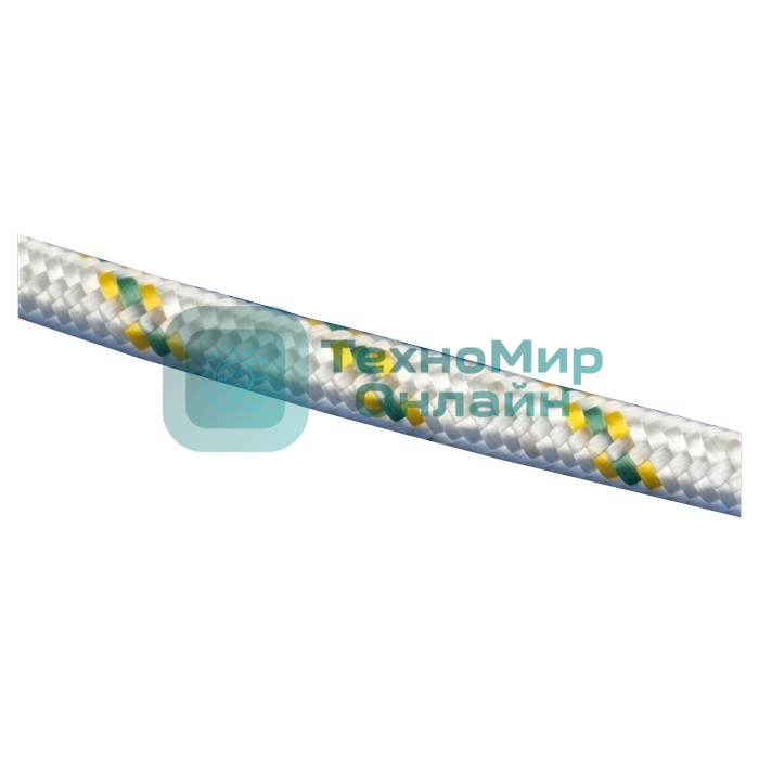 Фал плетеный Сибртех капроновый с серд., 12 мм, L 100 м, 24-прядный