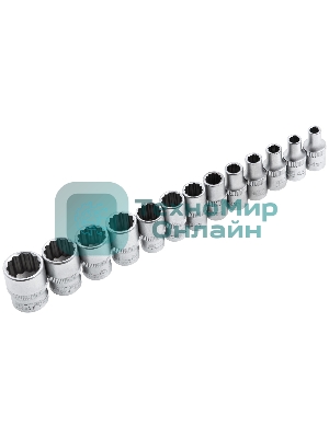 Набор инструментов Stels 94 предмета, 12 гранные головки 14118