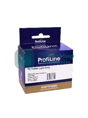 Картридж струйный ProfiLine PL-T0969 для принтеров Epson Stylus Photo R2880 с чернилами Light Grey 11,4 мл