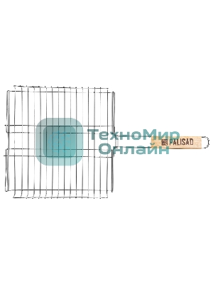 Решетка-гриль Camping Palisad 340х340х60 мм, объемная, нержавеющая сталь