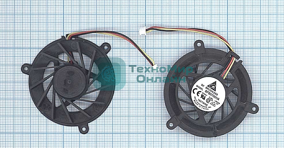 Вентилятор (кулер) для ноутбука HP ProBook 4410S 4411S 4415S 4510S 4710S VER-1