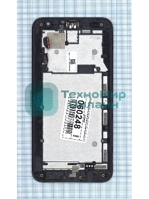 Дисплей для Asus ZenFone 2 Laser ZE550KL черный с рамкой