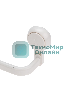 Вешалка для полотенец настенная HALSA HLS-F-105W на вакуумной присоске, 5 крючков