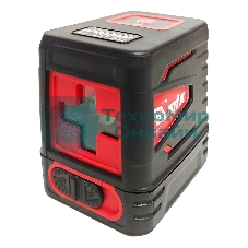 Лазерный уровень MTX QBC GREEN Pro SET, 20 м, зеленый луч, батарейки, штатив