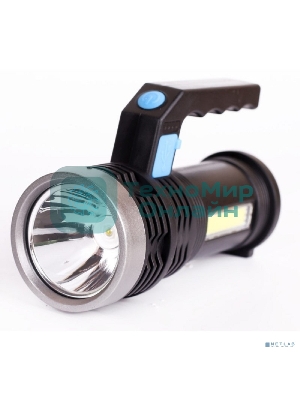 Фонарь аккум. Ultraflash LED53765 черный 3Вт лам.:светодиод. встроенный аккумулятор (14665)