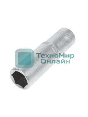 Головка торцевая Stels 11 мм, 6-гранная, CrV, под квадрат 1/2