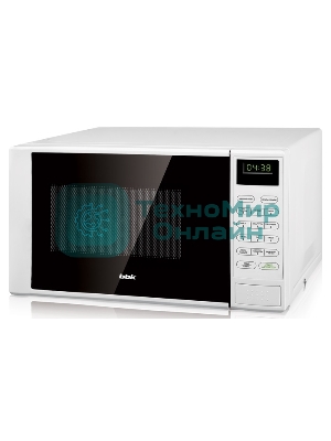 Микроволновая печь BBK 20MWG-735S/W белый, 20 л, 700 Вт, переключатели - сенсор