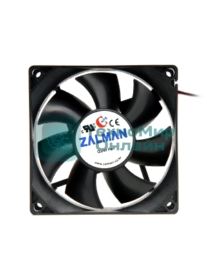 Вентилятор для корпуса Zalman ZM-F1 PLUS (SF) черный, 80 мм, 2000 об/мин, 23 дБ, 3 pin