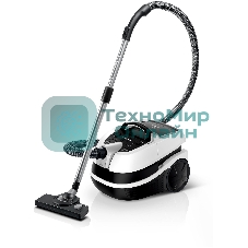 Пылесос Bosch BWD421PRO белый/черный, 230/2100 Вт, уборка влажная/сухая, пылесборник мешок/контейнер 5 л
