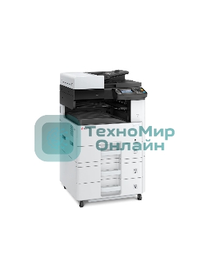 МФУ лазерное Kyocera Ecosys M4125idn (1102P23NL0), A3, ч/б, печ. до 25 стр/мин. (А4) до 12 стр/мин. (А3), скан. до 50 стр/мин., 1200 x 1200 dpi (печать) 600x600dpi (скан.), USB, RJ-45, NFC, Air Print, Mopria