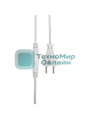 Гирлянда Neon-night Белт-Лайт 20 м, белый каучук, шаг 50 см, 40 подвесных патронов, IP44