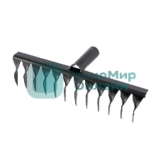 Грабли Сибртех 12-зубые, 320 мм, без черенка, витые Р