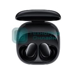 Наушники TWS Xiaomi Redmi Buds 6 Play M2420E1 черный, внутриканальные, Bluetooth, быстрая зарядка, до 7.5 ч