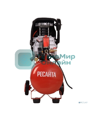Компрессор поршневой Ресанта КП-24/260М масляный 260л/мин 24л 2000Вт красный/черный
