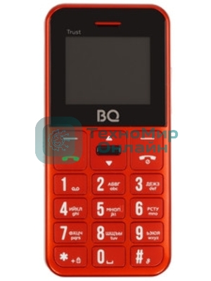 Мобильный телефон BQ 1866 Trust красный
