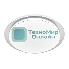 Потолочный светодиодный светильник Ambrella light FZ1047 WH белый 30W 4200K D450*55 (Без ПДУ)