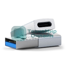 Адаптер Satechi USB Type-A to Type-C. Цвет серебристый.