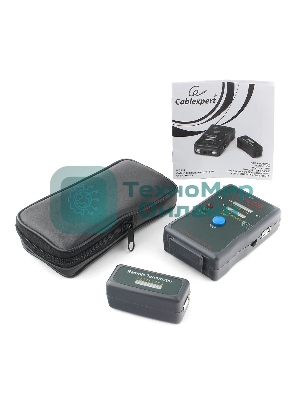 Тестер LAN Cablexpert NCT-2, 100/1000 Base-TX, для UTP, STP, RJ-11, USB-кабеля