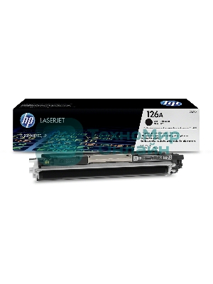 Картридж лазерный HP CE310A черный LaserJet Pro CP1025 (1200 стр.)