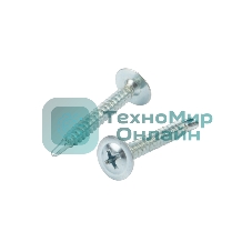 Саморез с прессшайбой Kranz ПШС сверло 4.2х32, упаковка поставщика (6 000 шт.)