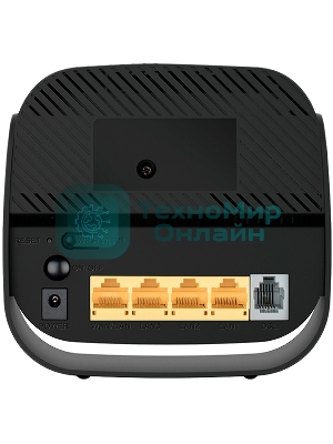 Роутер беспроводной D-Link DSL-2640U/R1A ADSL2+ черный (Annex A)