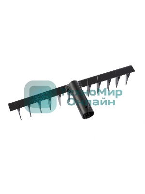 Грабли Сибртех 12-зубые, 320 мм, без черенка, витые Р