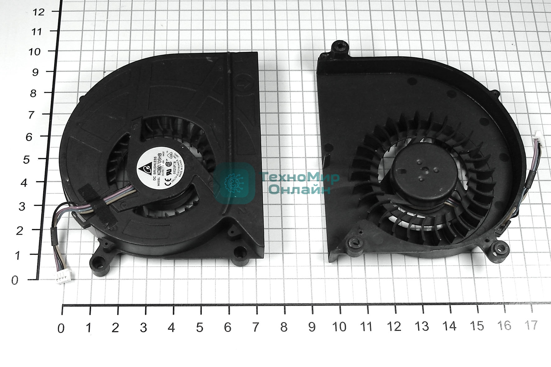 Вентилятор (кулер) для ноутбука Asus A41 F52 K40, K50, K60, K70, P50, X5, X66, X70