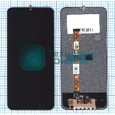 Дисплей для Vivo Y33s 4G (V2109) в сборе с тачскрином черный orig