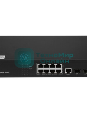 Коммутатор Cudy GS2008S2, 8×1 Гбит/с, 2×1 Гбит/с SFP