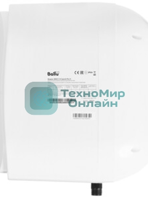 Водонагреватель электрический Ballu BWH/S 10 Capsule Plus O белый, накопительный, 10 л, 2 кВт