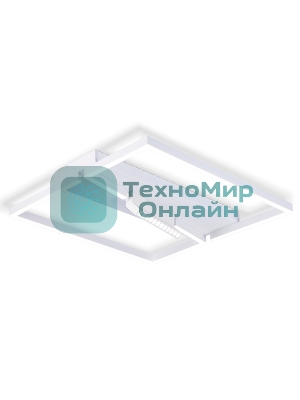 Светильник Ambrella light FL51465/1+1 WH белый 85W 3000K-6400K+4200K 600*600*110 (ПДУ РАДИО 2.4G)