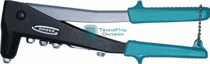Заклепочник литой Gross 40401 заклепки 2,4-4,8 мм