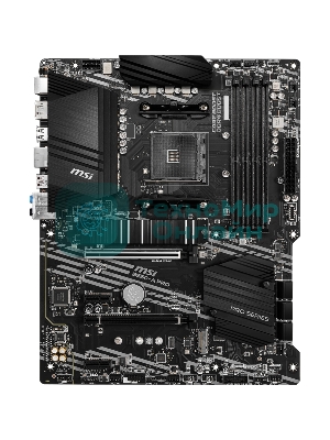 Материнская плата MSI B550-A PRO, AM4, AMD B550, 4xDDR4, 6xSATA, 2xM.2, 1xPCI-E 4.0 x16, 1xPCI-E 3.0 x16, 2xPCI-E x1, 1xHDMI, 1xDP, 1x 1Gb LAN, 4xUSB-A 2.0, 2xUSB-A 3.2 Gen 1, 1xUSB-A 3.2 Gen 2, 1xUSB-C 3.2 Gen 2, 6x3.5 мм, 7.1, ATX