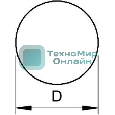Пруток стальной оцинк. d8 RD8-FT (уп.125м) OBO 5021081