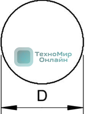 Пруток стальной оцинк. d8 RD8-FT (уп.125м) OBO 5021081