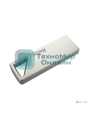 Флешка USB Netac U326 (NT03U326N-016G-20PN), 16Gb, USB 2.0, R/W 50/15, серебристый